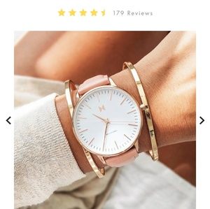 NWT MVMT Rodeo lady's rose gold watch